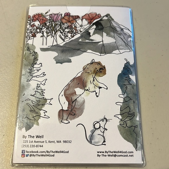 Stamps by the well mountain bears flowers - Picture 1 of 4